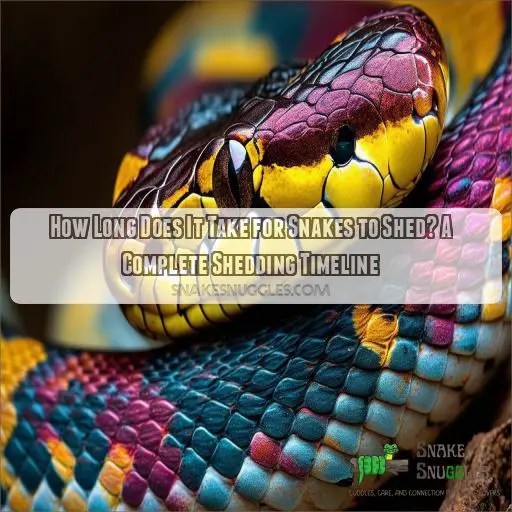How Long Does It Take for Snakes to Shed? A Complete Shedding Timeline