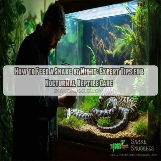 How to Feed a Snake at Night Expert Tips for Nocturnal Reptile Care