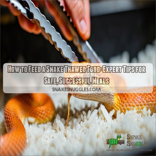 How to Feed a Snake Thawed Food Expert Tips for Safe, Successful Meals