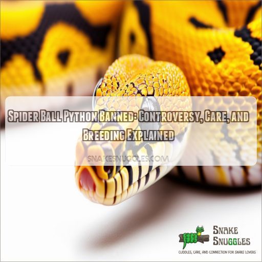 Spider Ball Python Banned Controversy, Care, and Breeding Explained