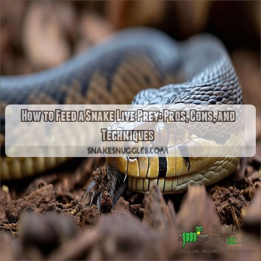How to Feed a Snake Live Prey Pros, Cons, and Techniques