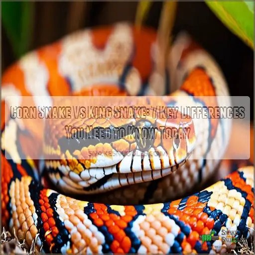Corn Snake Vs King Snake 7 Key Differences You Need to Know Today