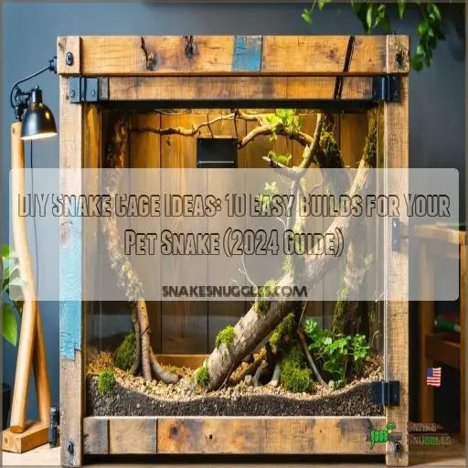 DIY Snake Cage Ideas 10 Easy Builds for Your Pet Snake (2024 Guide)