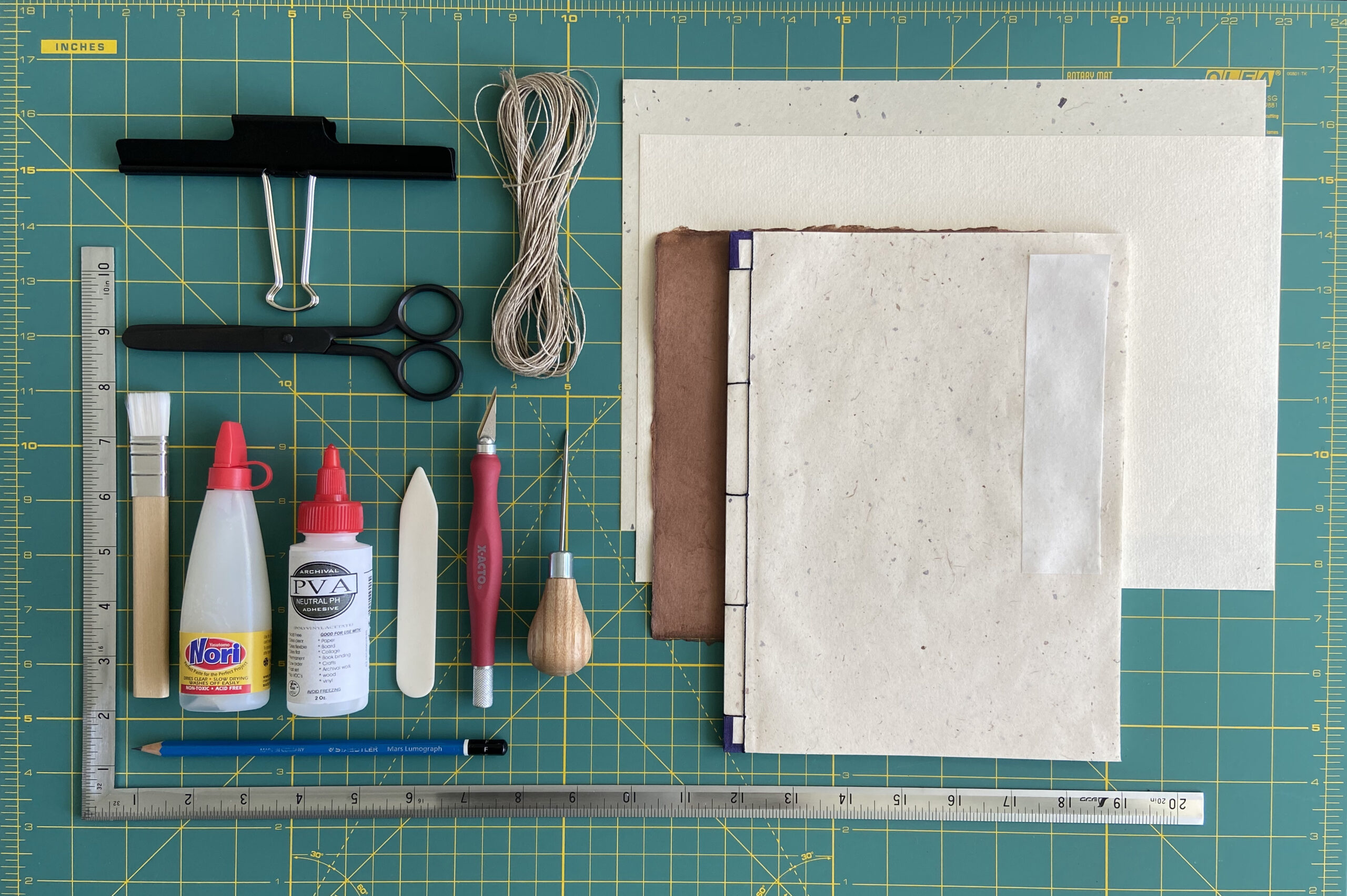 Book Art Basics Paper Dyeing and Binding SNAP