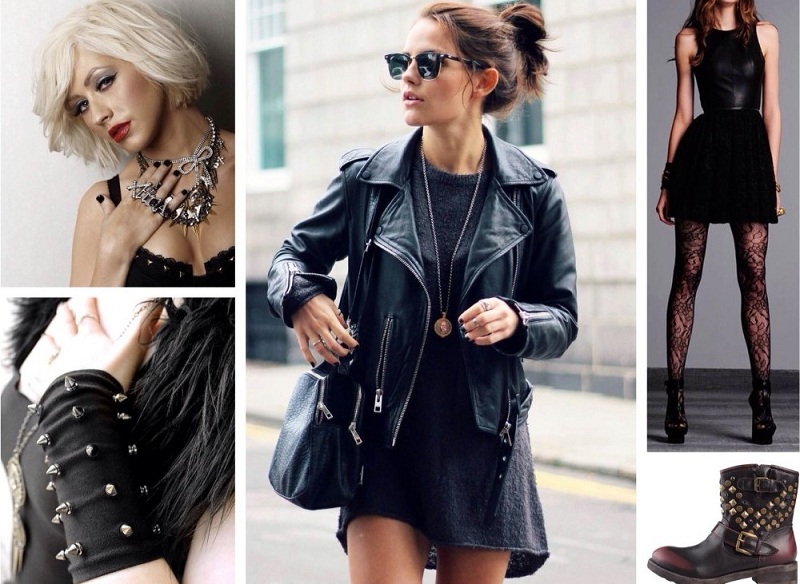 Glam Rock Style In Clothes For Girls