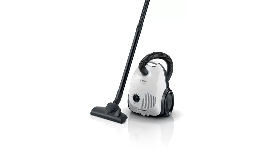 Bosch Series 2 Vacuum cleaner with bag White BGLS2LW1 SNAP