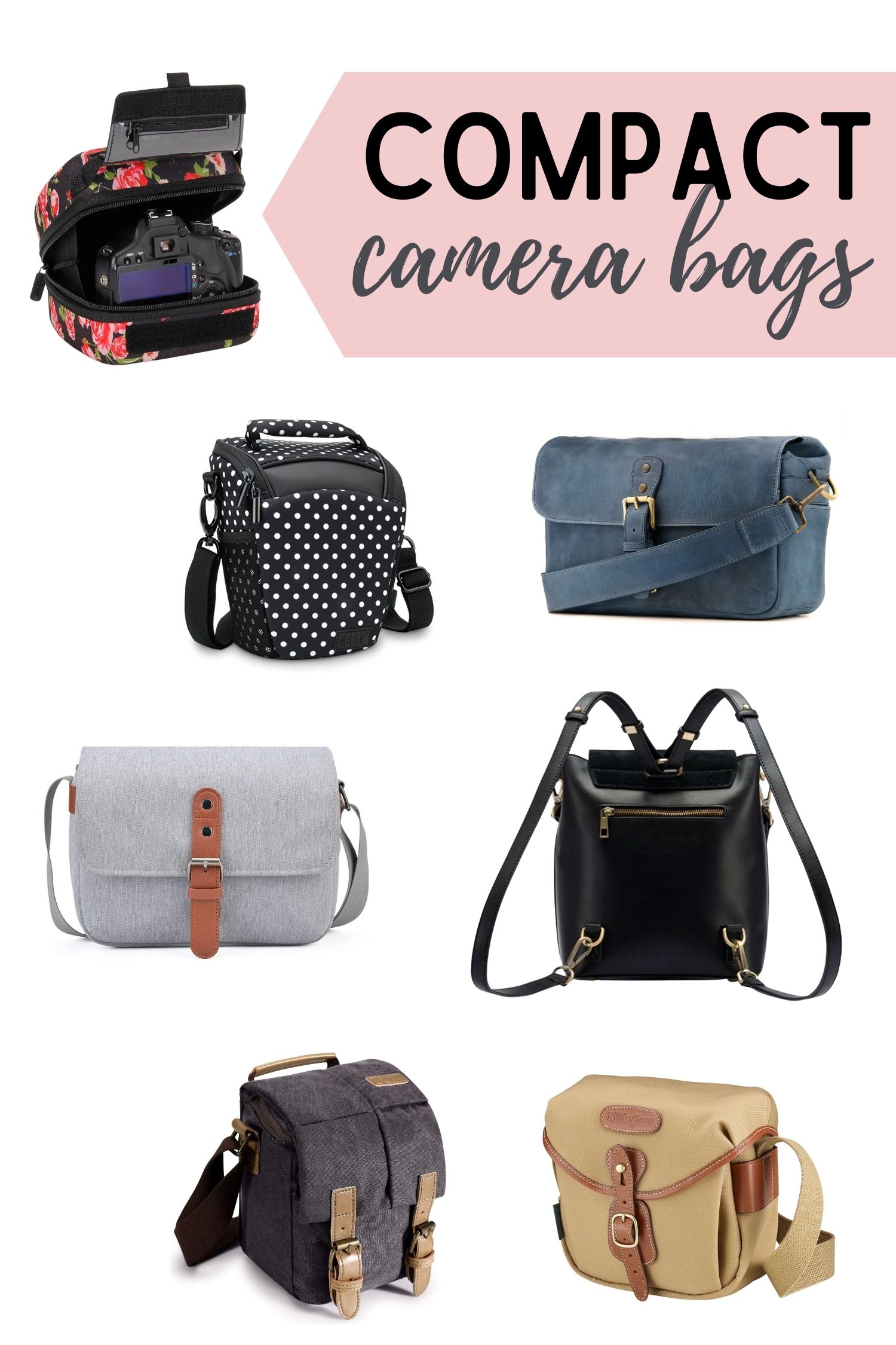 13 Compact Camera Bags for Women Snap Happy Mom