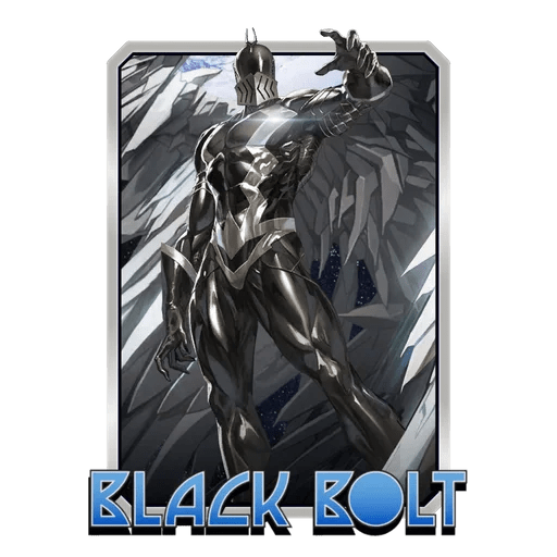 Black Bolt MARVEL SNAP Card Untapped.gg