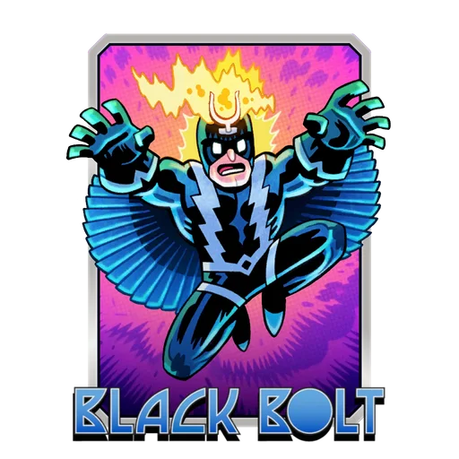 Black Bolt MARVEL SNAP Card Untapped.gg