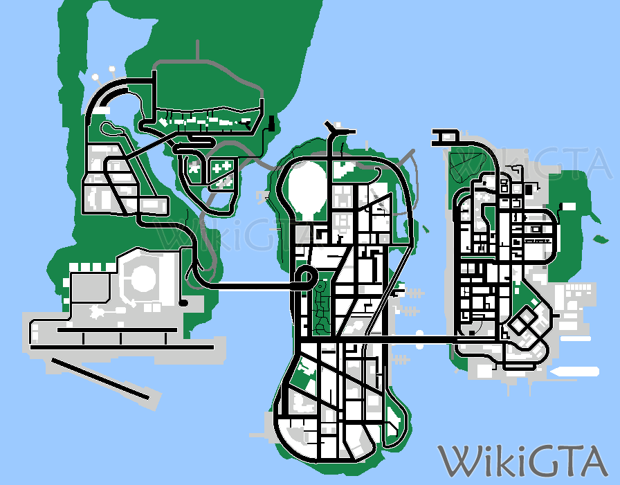 GTA SnapMap Map of Grand Theft Auto LCS