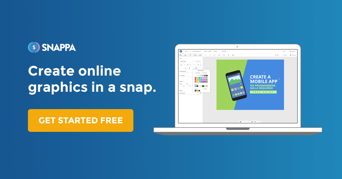 Snappa Quick & Easy Graphic Design Software