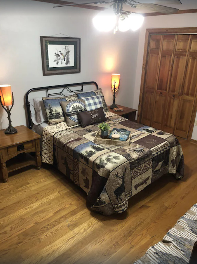 Little Red River Cabin Rental in Pangburn, Arkansas Walker Fishing