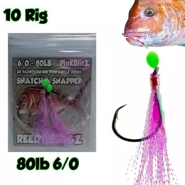 Perth Snapper Western Austraila rigging up for Winter Snapper Season