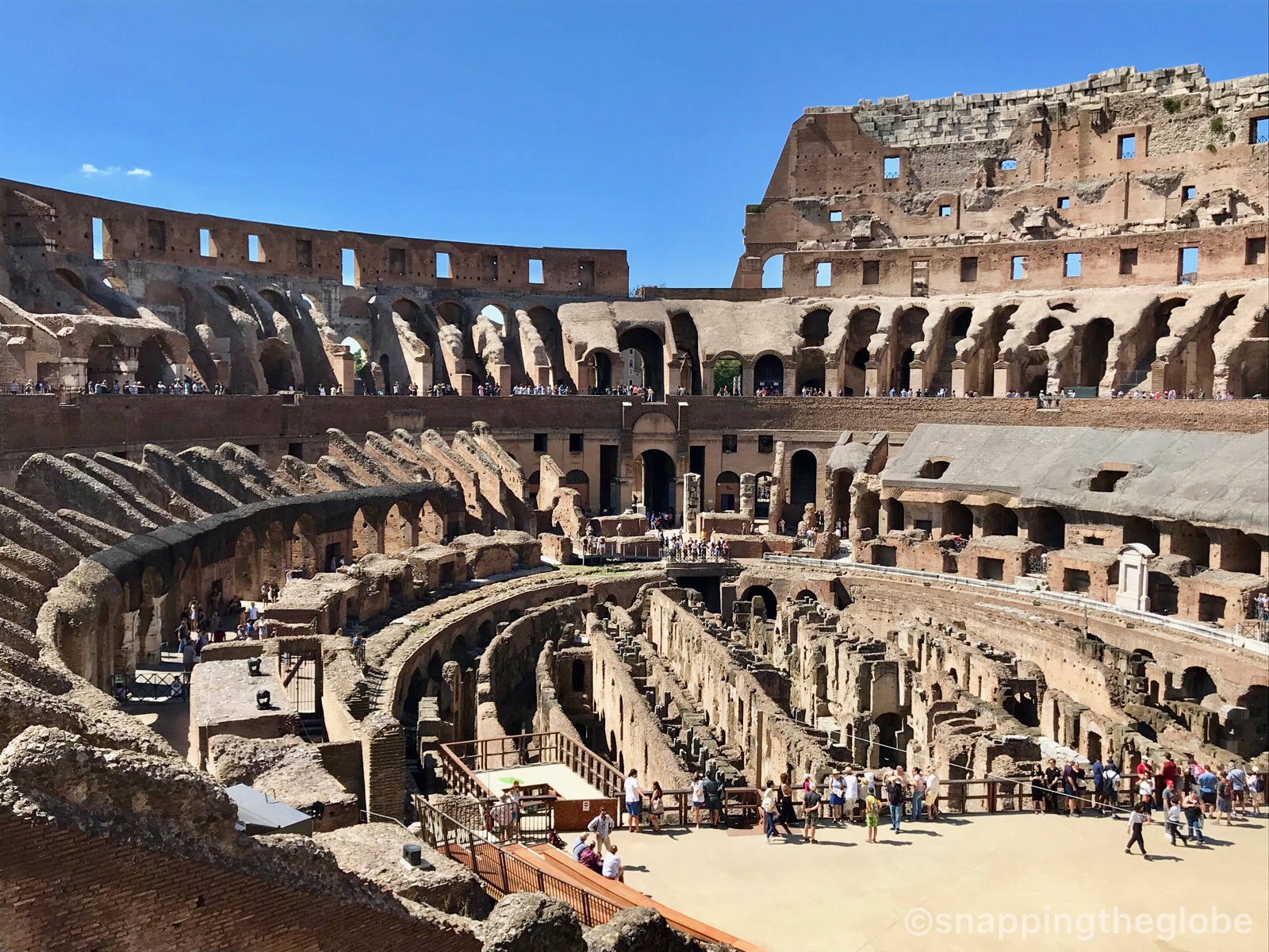 What’s New At The Colosseum? Snapping The Globe