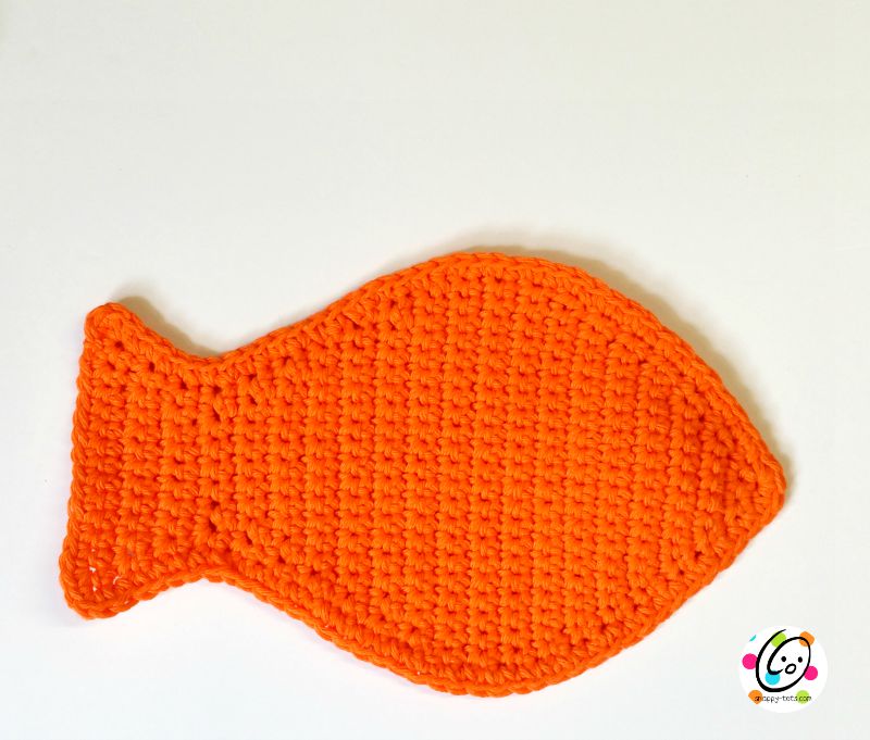 Featured Free Pattern Fish Wash Cloth snappy tots