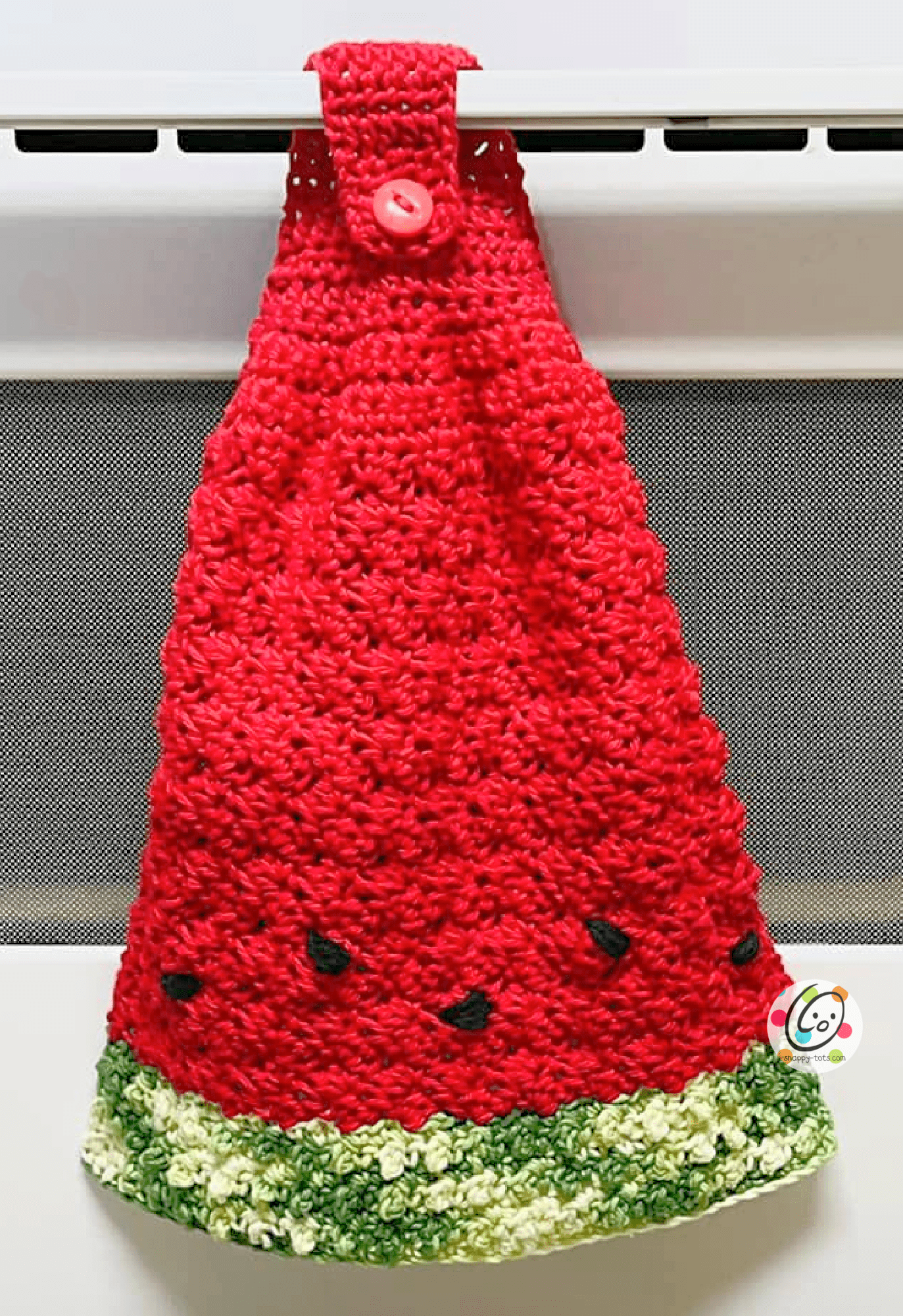 Free Pattern Sweet Melon Hanging Towel snappy tots