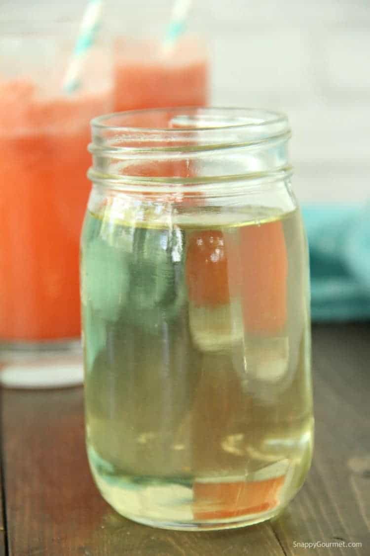 Mint Simple Syrup (only 3 ingredients!) Snappy Gourmet