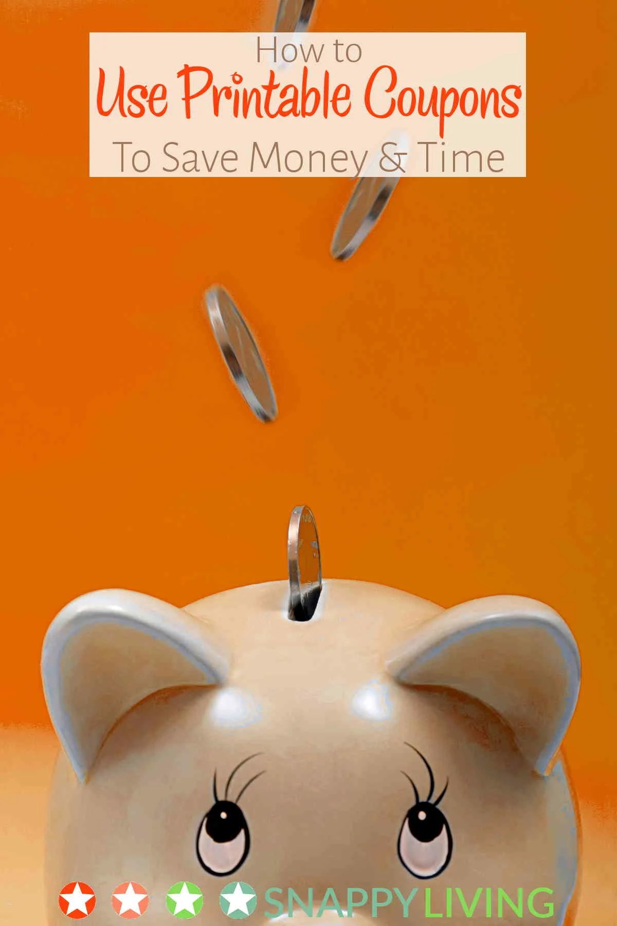 How Printable Coupons Save Money and Time Snappy Living