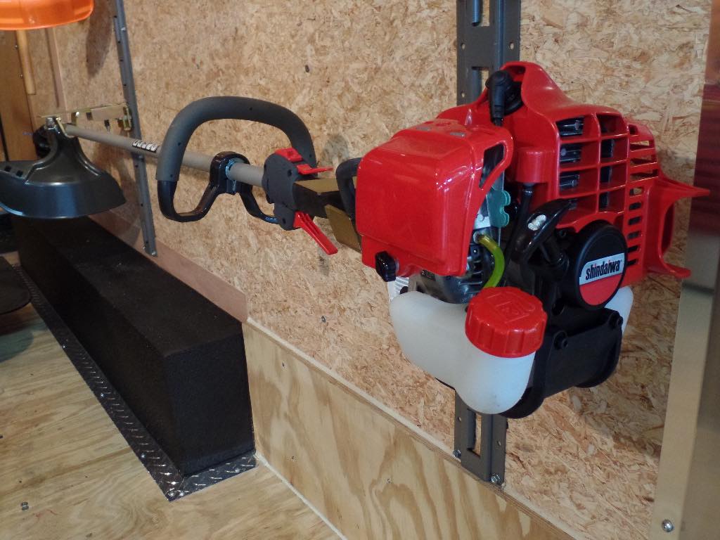 Backpack Blower Bracket Snap Rack