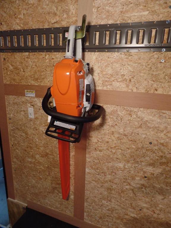 Backpack Blower Bracket Snap Rack