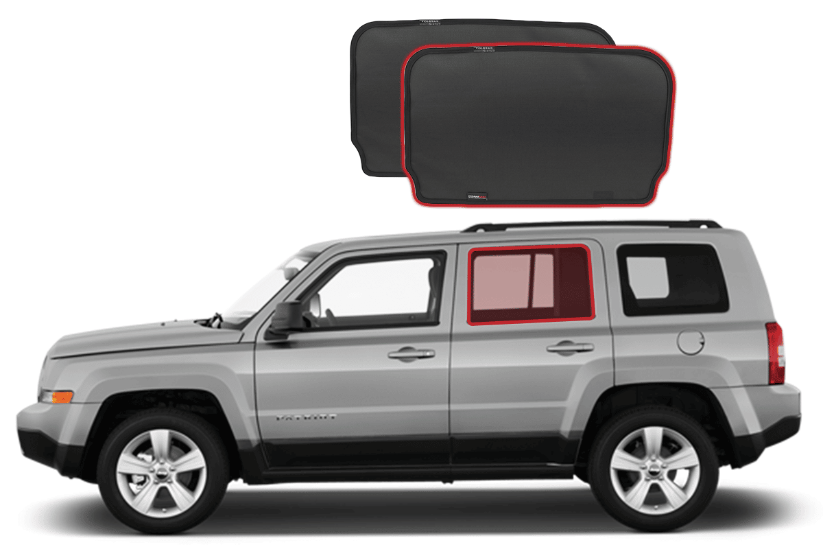 Jeep Patriot Sunshades Perfect Fit Guaranteed Snap Shades