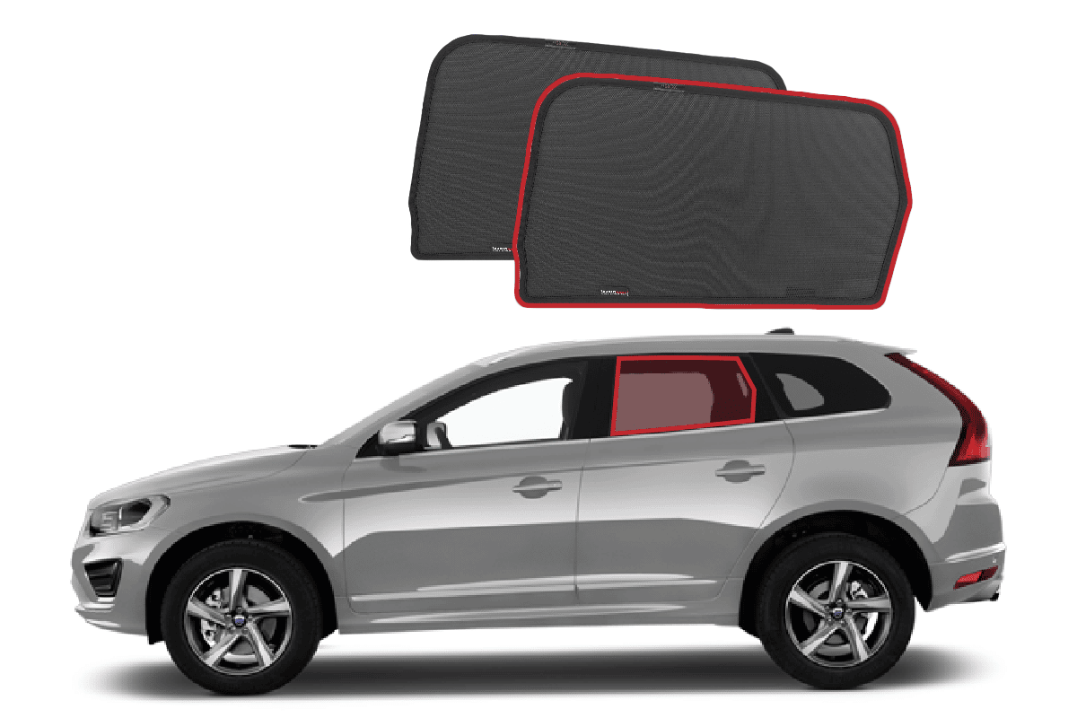 Volvo XC60 Sunshades Perfect Fit Guaranteed Snap Shades