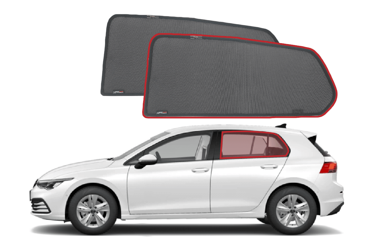 Volkswagen Golf Sunshades Perfect Fit Guaranteed Snap Shades
