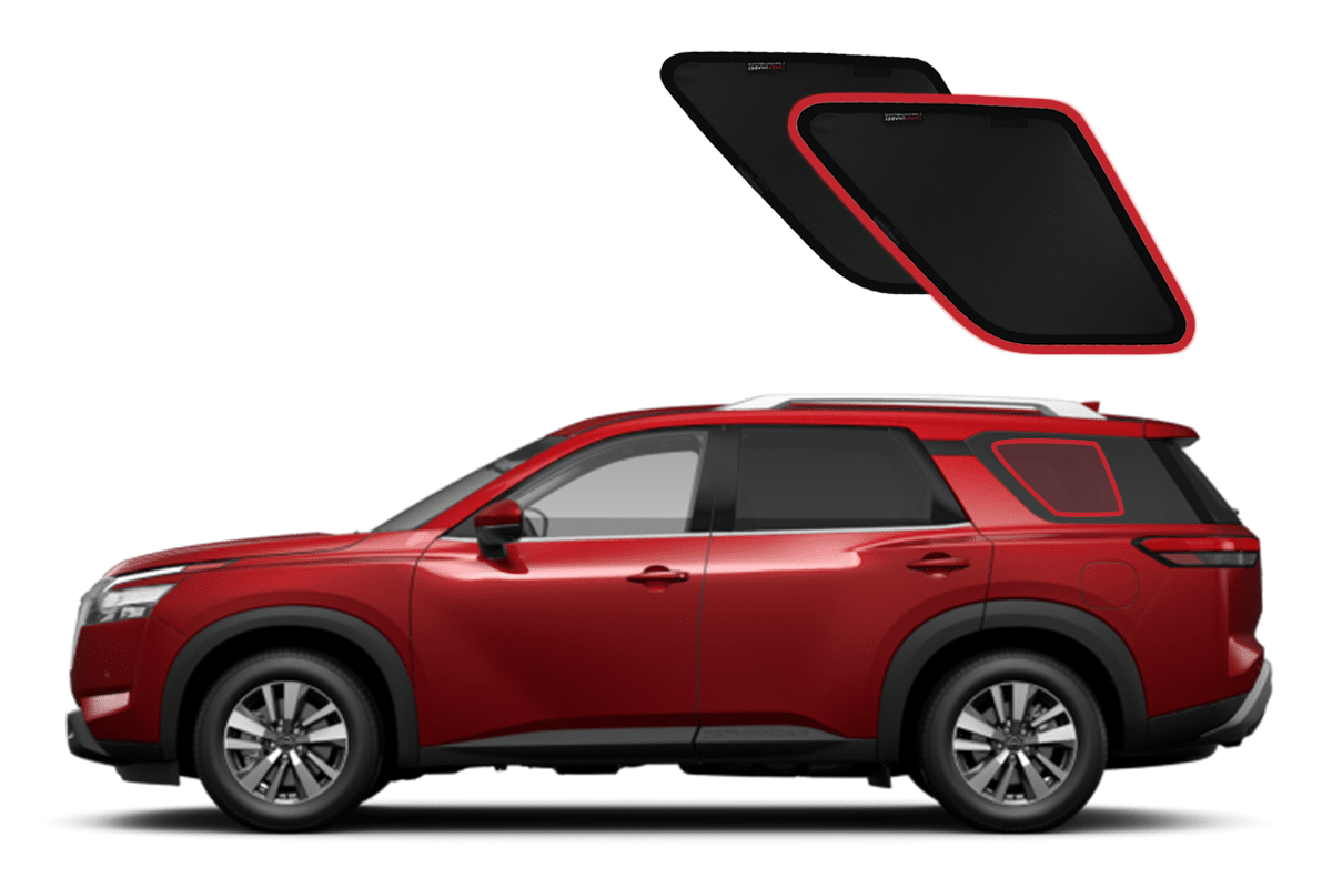 Nissan Pathfinder Sunshades Perfect Fit Guaranteed Snap Shades