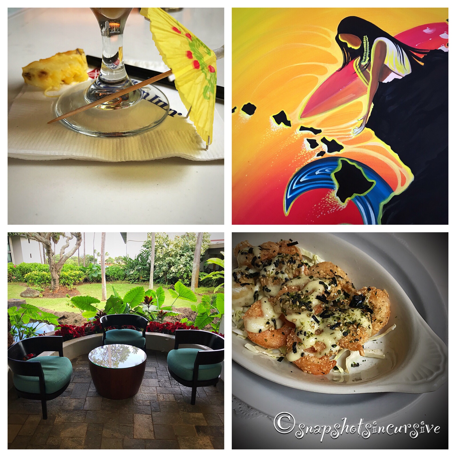 Dining Outside the Home Hilton Garden Inn Pavilion Lounge on Wailua