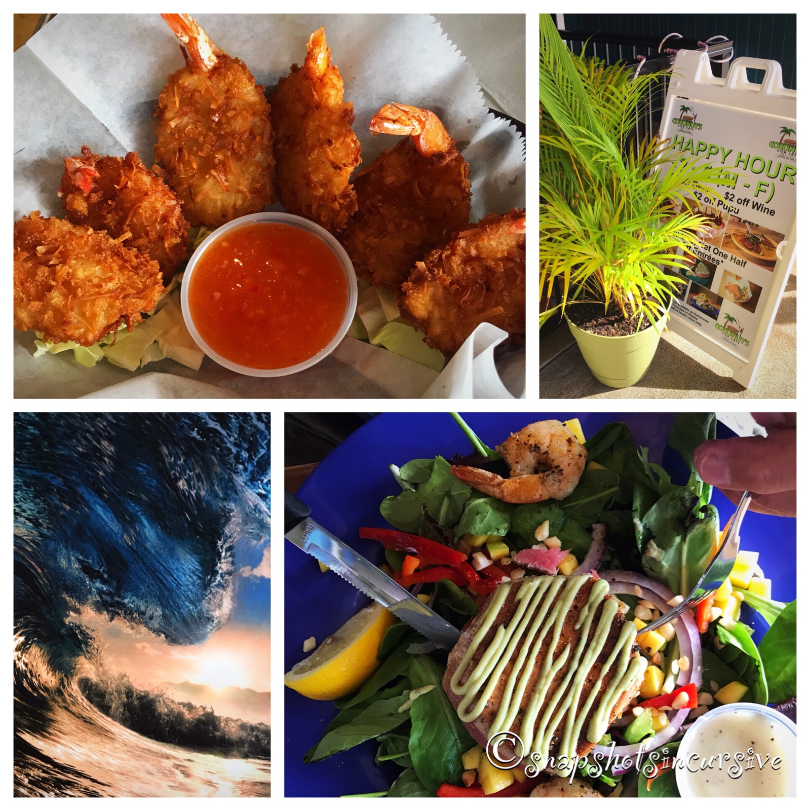Dining Outside the Home Coconut’s Fish Café in Kapaa, Kauai