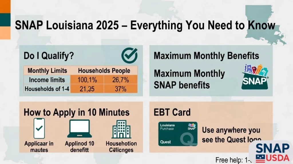 SNAP Louisiana The Complete Guide to Eligibility & Benefits