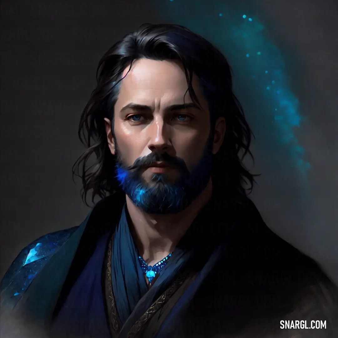 Dark blue color, examples of Dark blue and it's meaning. What