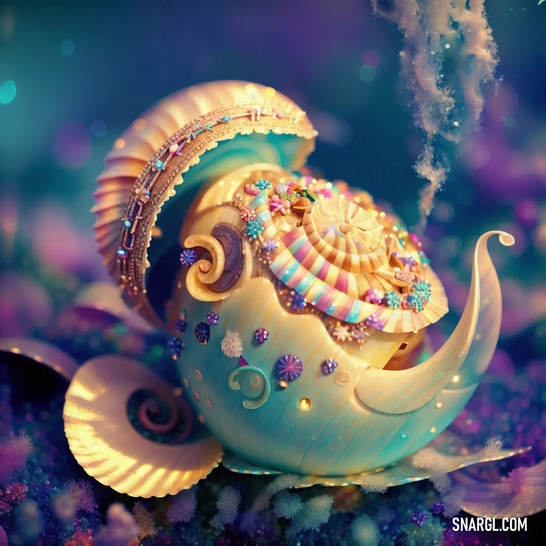 Seashell color, examples of Seashell and how it can be used. What