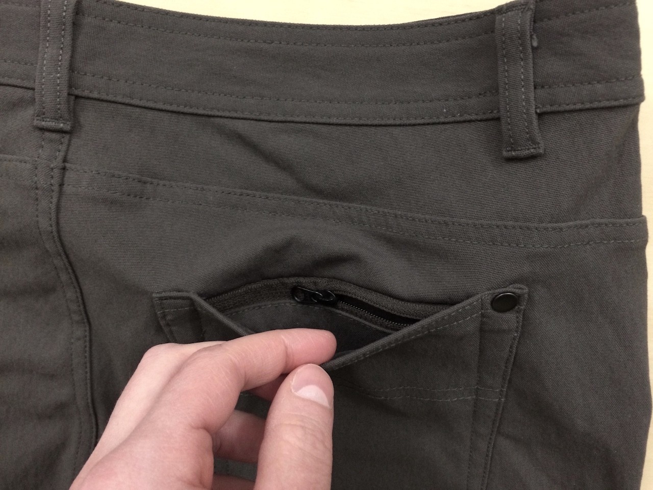 The Western Rise AT Slim Rivet Pant, in review Snarky Nomad