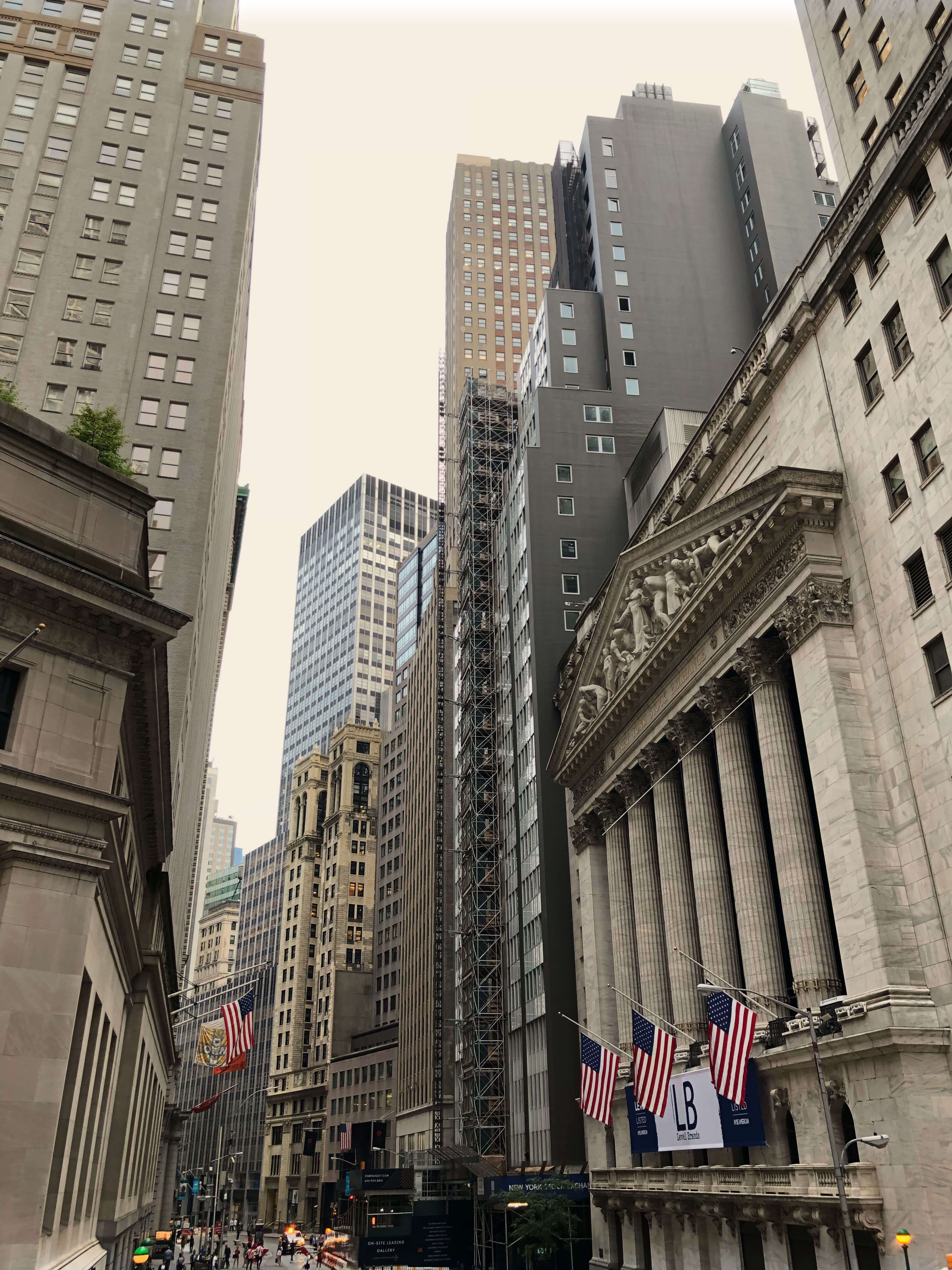 Wall Street buildings, New York City The Chaos Within