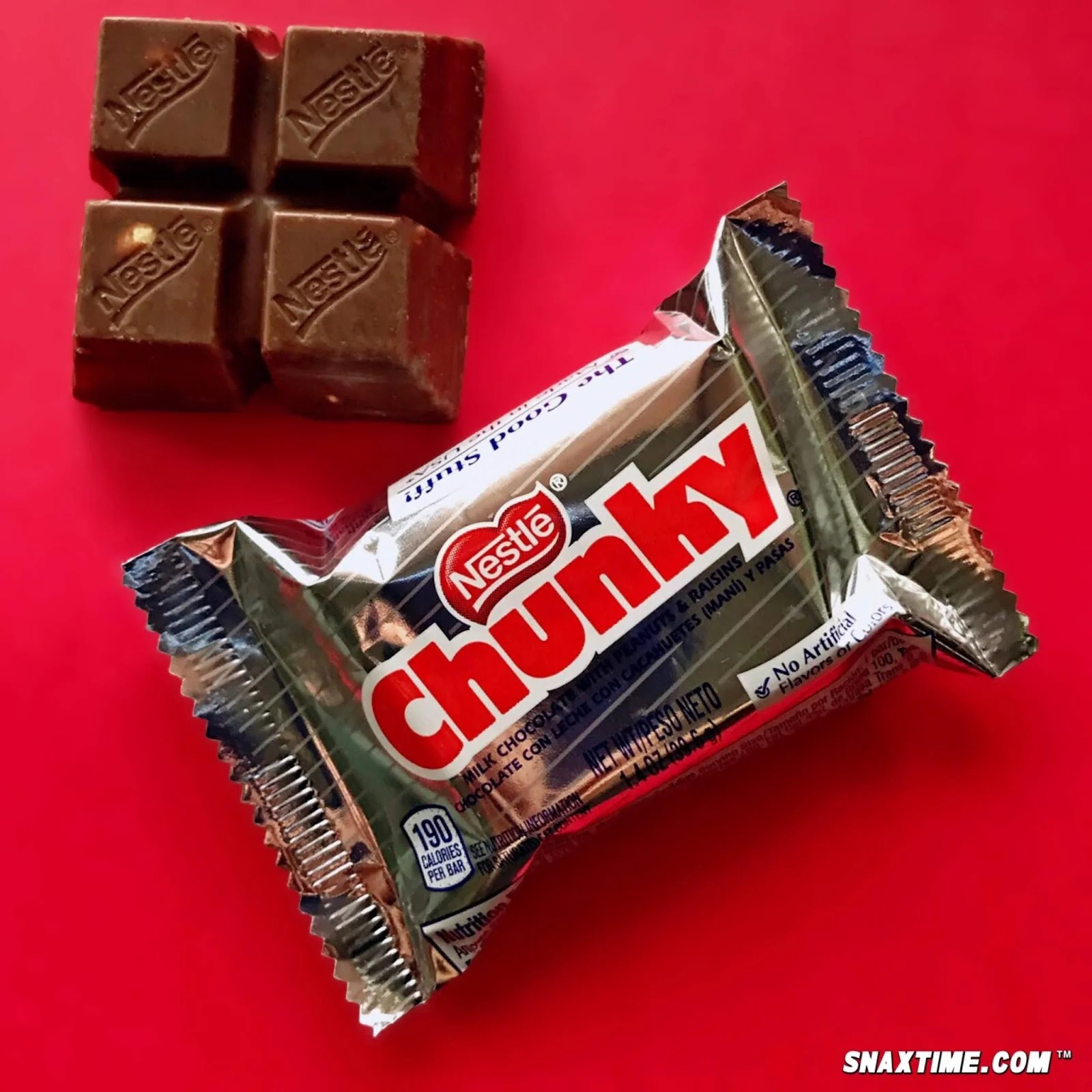 Nestlé Chunky Candy Bar BEST OF AMERICA'S SNACKS! Snaxtime