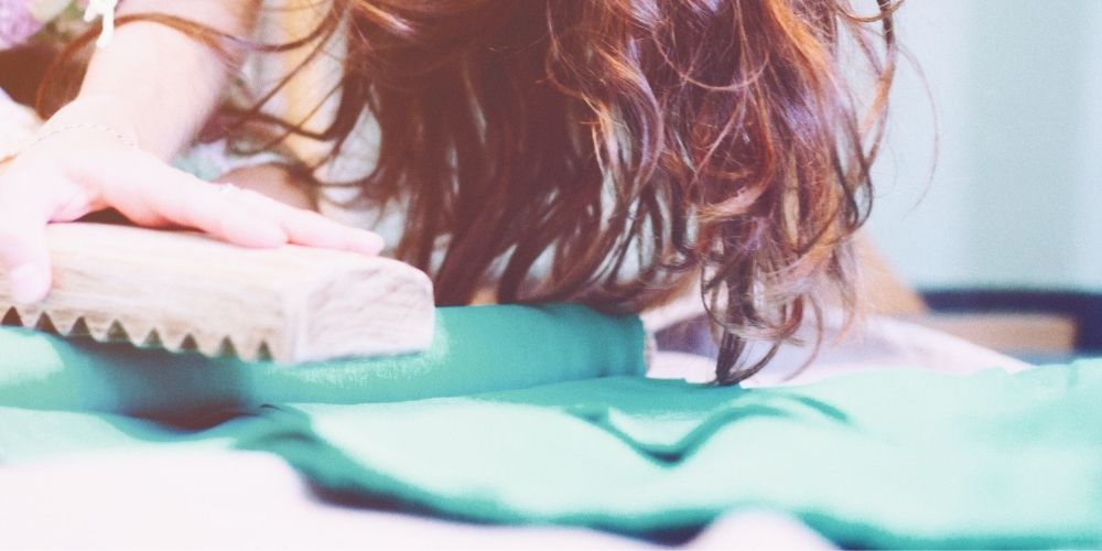 How To Shred Fabric Snazzy Needle // Sewing Simplified