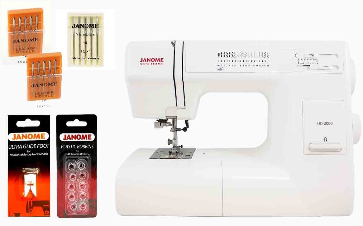 Janome HD1000 VS HD 3000 Snazzy Needle // Sewing Simplified