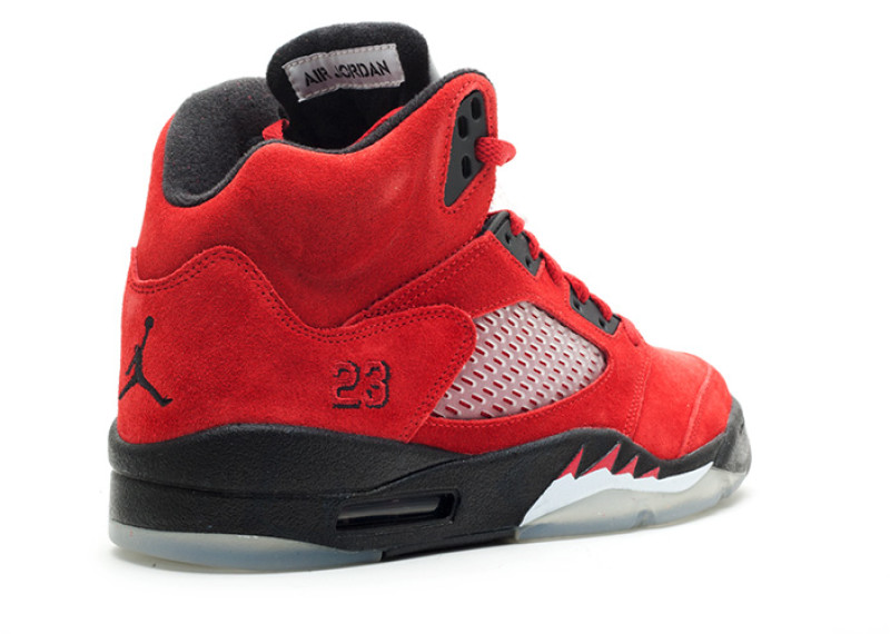Air Jordan 5 Retro DMP Raging Bull Red Suede 2009 SBD