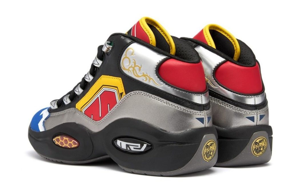 Power Rangers x Reebok Question Mid Megazord GY0590 Release Date SBD