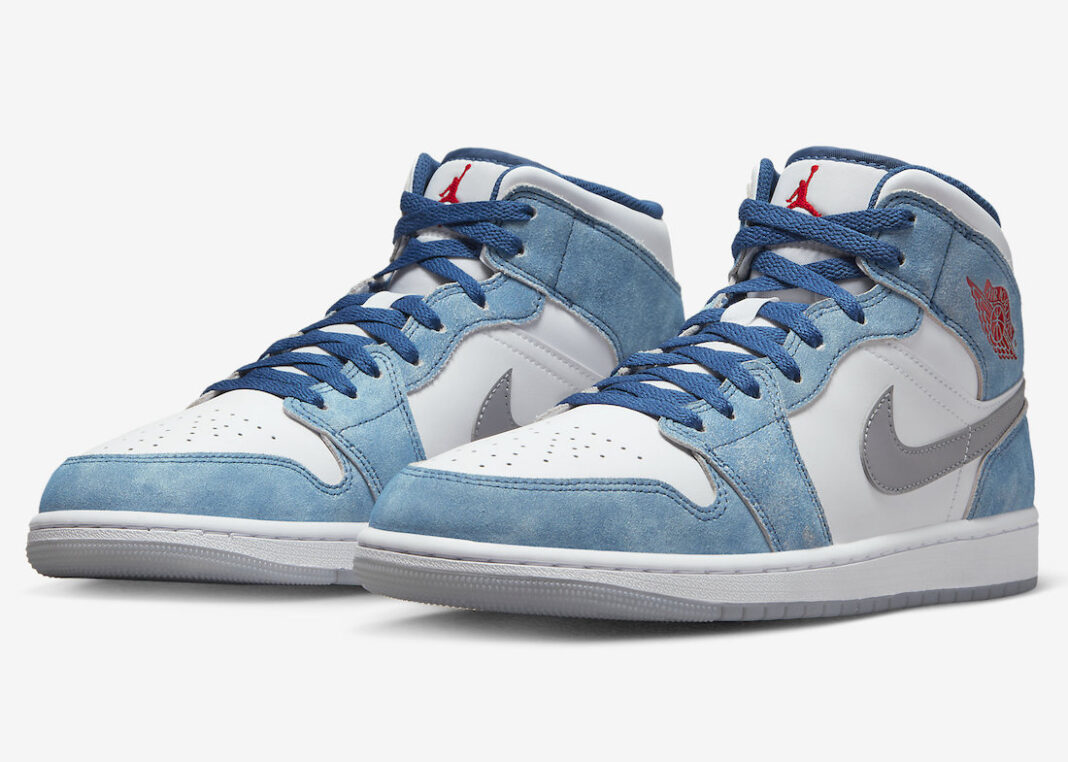 Air Jordan 1 Mid French Blue DN3706401 Release Date SBD