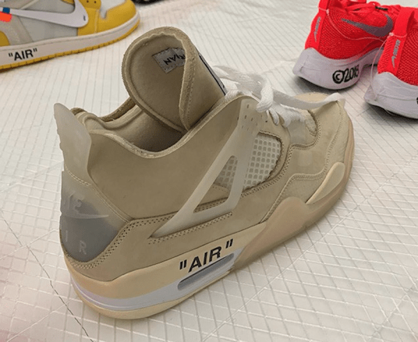 【リーク】OffWhite x Air Jordan 4 Samples【オフホワイト x エア ジョーダン 4】 sneaker bucks