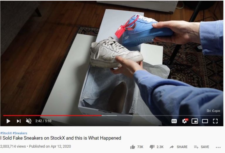 Does StockX Sell Fake Sneakers?