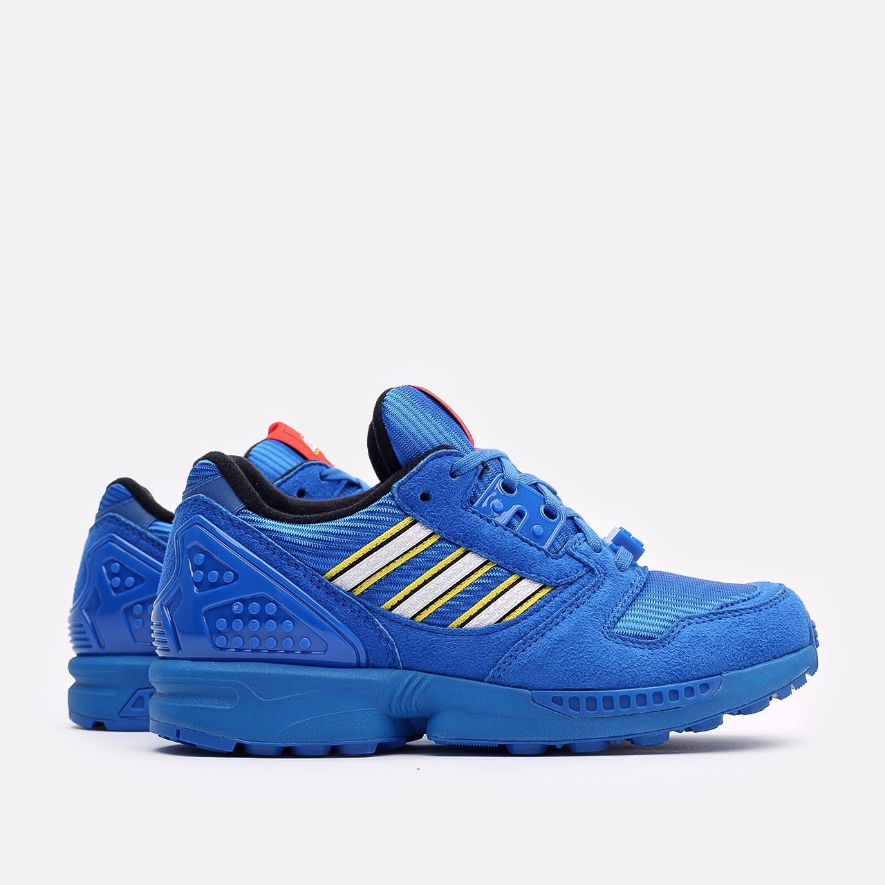 Купить синие детские кроссовки ZX 8000 J x Lego от adidas Originals (GZ8210) по цене 5270 рублей
