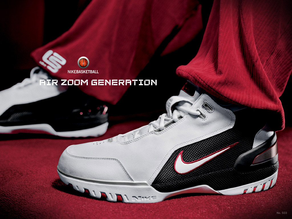 Nike Air Zoom Generation Nike LeBron James 1 Sneaker History