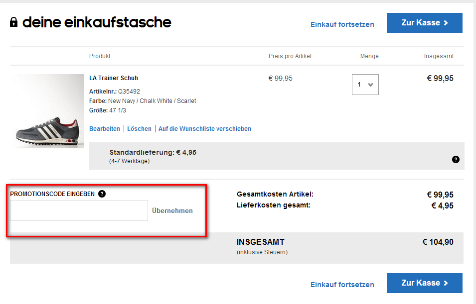 adidas Gutscheincode SneakerLover