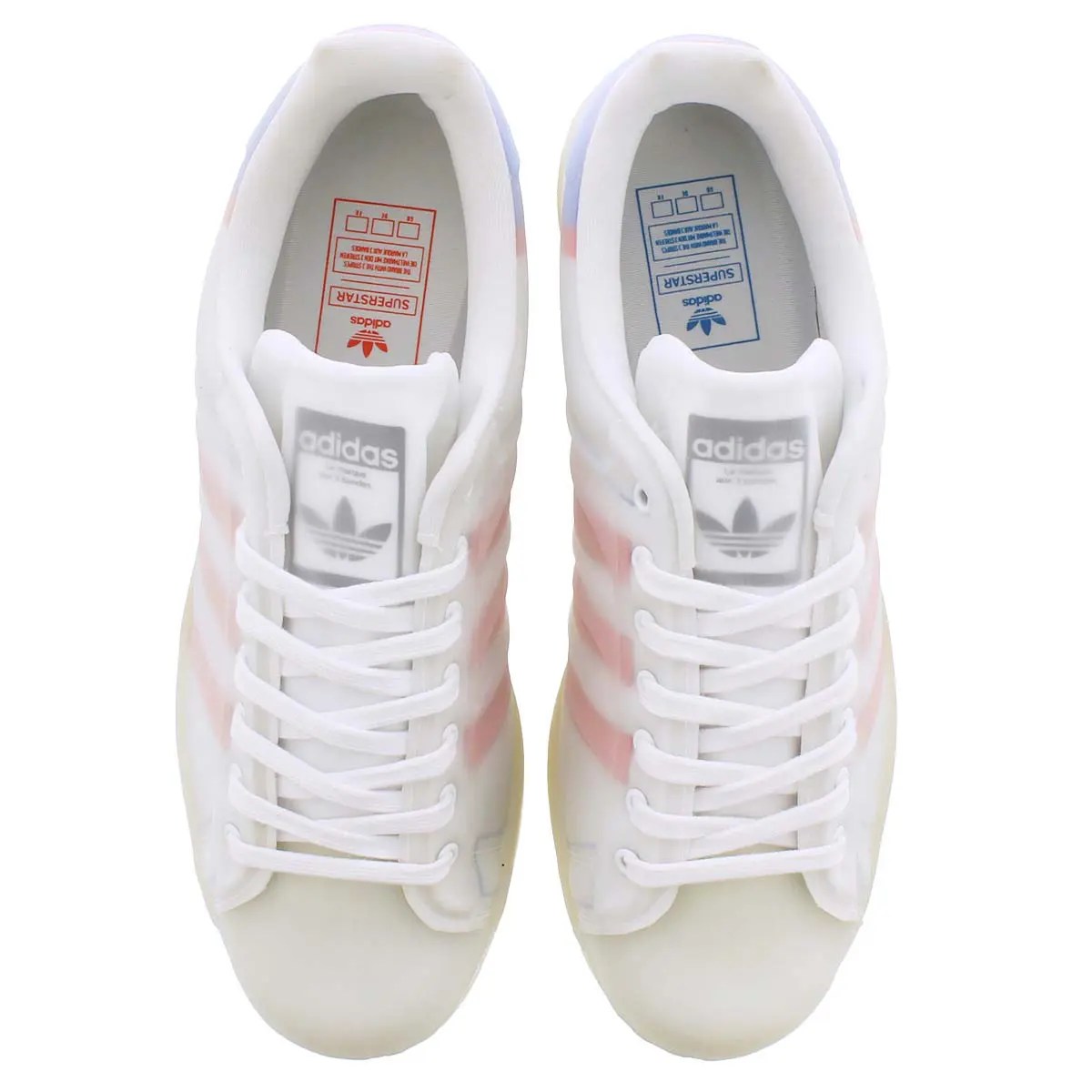 物欲スニーカー adidas SUPER STAR FUTURESHELL [FTWR WHITE / SEMI SOLAR RED