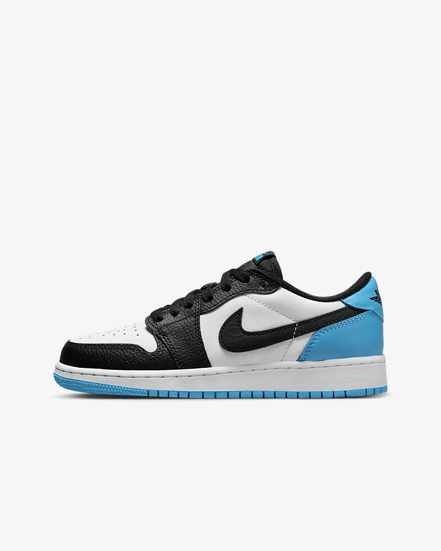 GS Air Jordan 1 Low OG 'Dark Powder Blue' Sneaker Steal