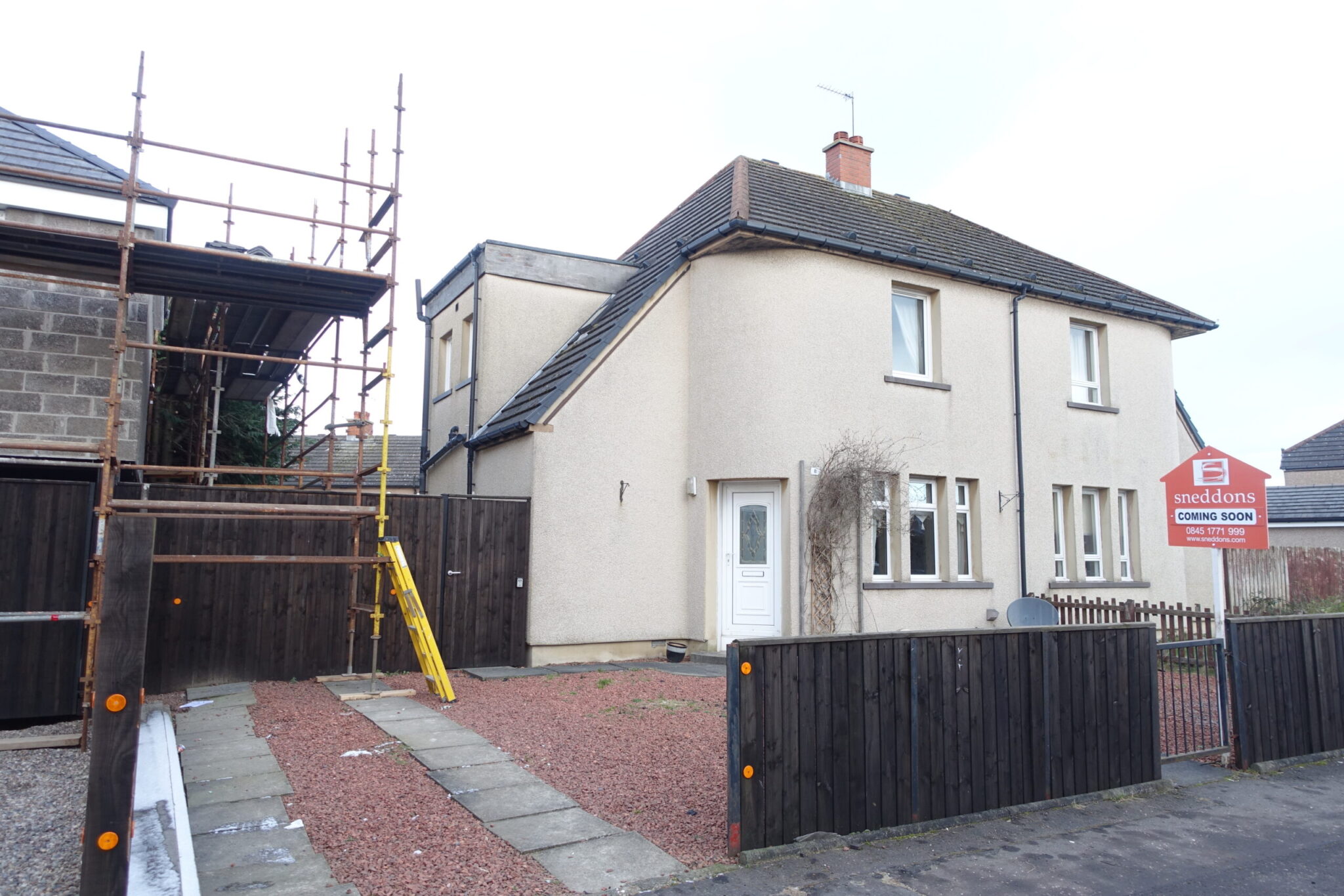 Off Street Parking Sneddons SSC Solicitors & Estate Agents, West Lothian