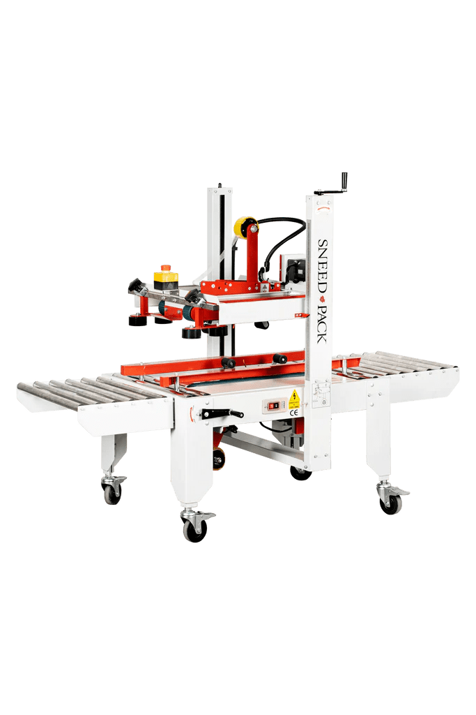 Case Sealer Carton Sealer Box Taping Machine Top & Bottom Belts